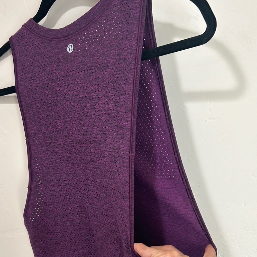 Lululemon Athletica Purple Muscle Tank - Picture 12 of 14